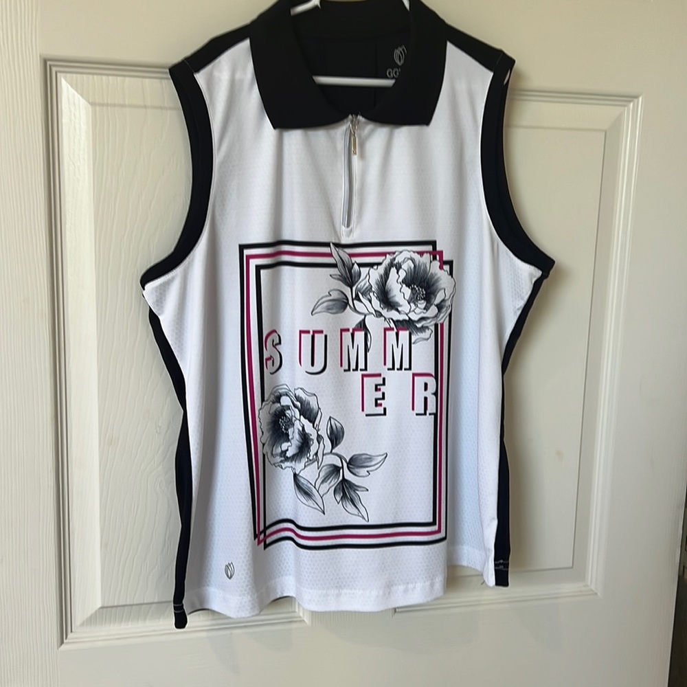 GGblue Summer sleeveless golf tennis pickelball top